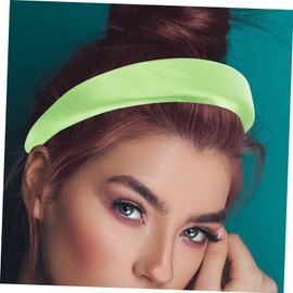 WOONEKY Wide Satin Headband for Women Chic Nonslip Hair Accessory for Parties Daily Wear and Special Occasions Versatile Plain Hairband Elegant Satin