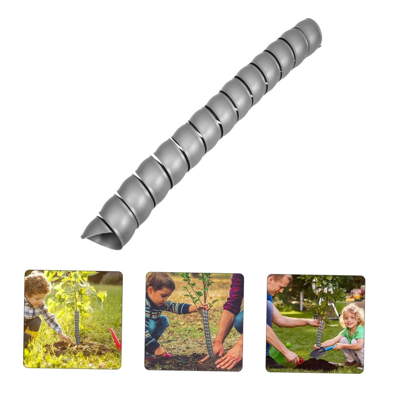 FUNOMOCYA 4pcs Tree Guards Plastic Spiral Wraps for Winter Protection