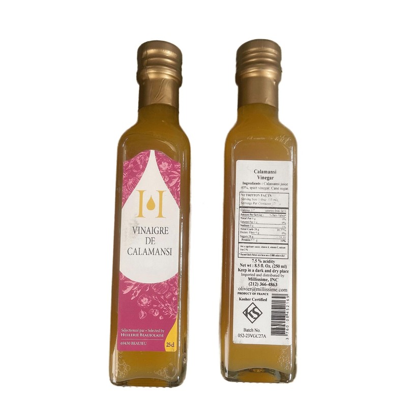Huilerie Beaujolaise Calamansi Lemon Vinegar 250ml