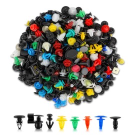 MOTOALL 500pcs Universal Mixed Auto Car Nylon Bumper Fender Trim Panel Shield Engine Cover Retainer Fastener Rivet Push Clips for GM Ford Chrysler Toyota Lexus Honda Acura Dodge Jeep