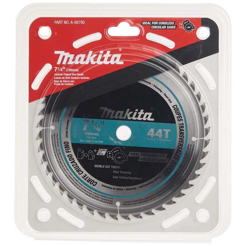 Makita A-98790 7-1/4" CT Blade 44CT 5/8" for Wood 1