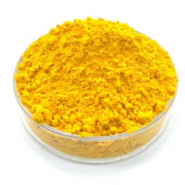 Iron Oxide Powder, Concrete Pigments - Powder Pigment Mix of Cement Paint in Concrete, Cement, Paint, Gypsum (Lemon Yellow, 500g)