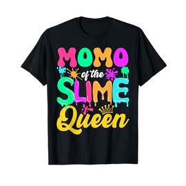 Momo Of The Slime Queen Birthday Party Decorations T-Shirt