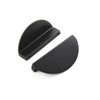 Jiozermi 4 Packs Half Moon Cabinet Pulls, 2 1/2 inch