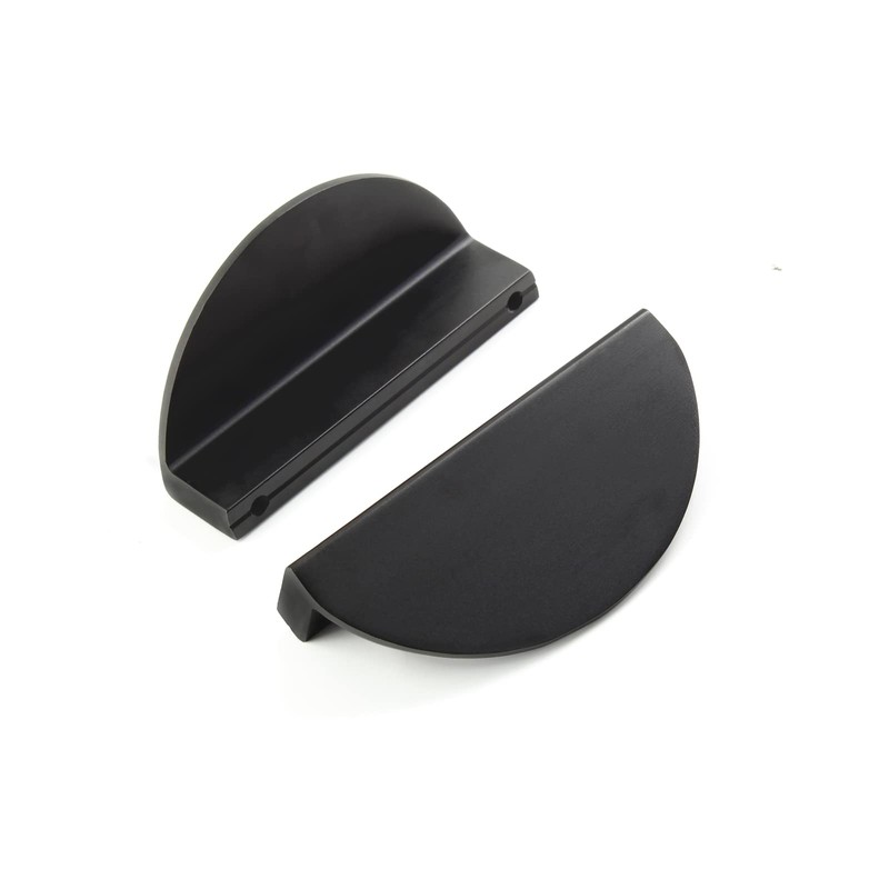 Jiozermi 4 Packs Half Moon Cabinet Pulls, 2 1/2 inch