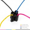 Automotive Relay Harness Set,Jtron 12V 40A 4-Pin SPDT with Interlocking