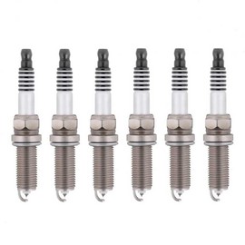 MaxLLTo 6 Pack Replacement APP5701 Double Platinum Spark Plug for Bosch WR6DC for General Motors 88901010 for Jeep 88901010 WR6DC