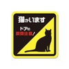 Attention to Opening and Closing Sticker Seal Cats are Present
