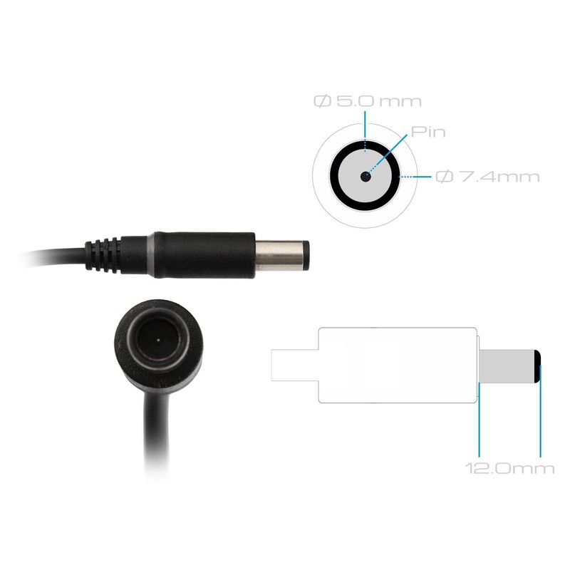 power supply slim 65W original for Dell Latitude E7440 Serie