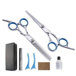 Hair Thinning and Cutting Scissors 8-Piece Set