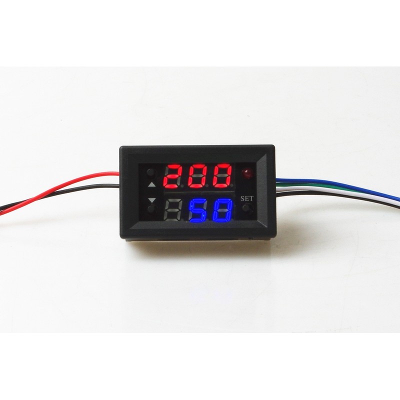 KNACRO Dual-Channel co-Frequency Pulse Signal Generator Independent Duty Cycle Adjustable