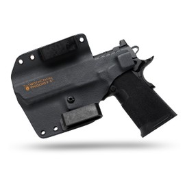 Watchdog Tactical, OWB/IWB Holster for Staccato HD P4, Right Hand, Black