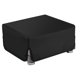 Sarini Record Player Dust Cover Vintage Vinyl Gramophone Dustproof Cover for Turntable (Black)