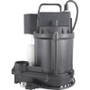 Flint Walling/Star 3SVS Cast-Iron Submersible Sump Pump, 1/3hp