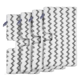 DGHYDZ 4 Pack Steam Pocket Mop Replacement Pads for Shark S3500 Series S3501 S3601 S3550 S3901 SE450 S3801CO S3601D S2901 S2902 Steam Pocket Mop (4)
