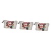 Baluue 3pcs Cosmetic Bag Dacron Printing Design Small Pouch Makeup