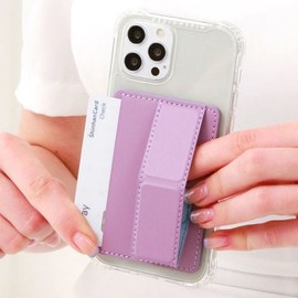 Designskin (신세계김해점)( 유니버셜 ) 프리미엄 레더 그립스탠드-FG/바이올렛  ITM18923 (Shinsegae Gimhae Store) (Universal) Premium Leather Grip Stand-FG/Purple ITM18923