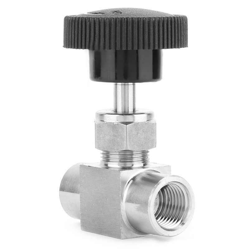 Stainless Steel BSPP Female Thread Straight Needle Valve for Water