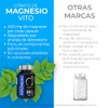 VITO Citrato de Magnesio 400 mg sin Azúcar Gluten ni