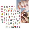 JMEOWIO - 14 hojas de pegatinas de uñas para niños,