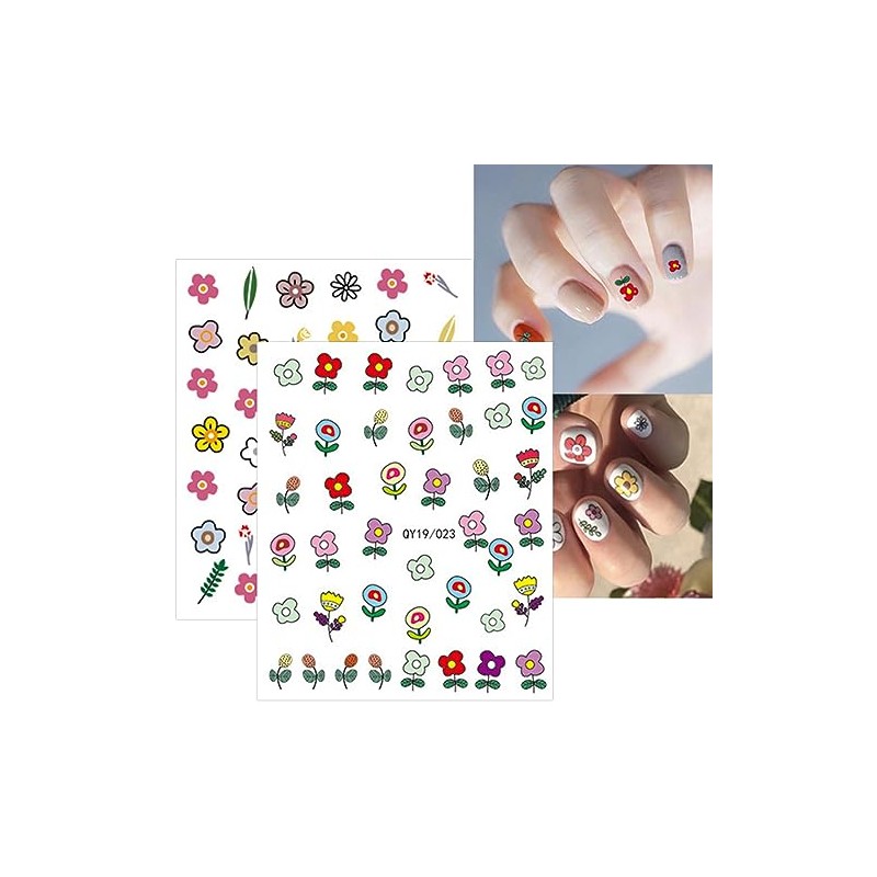 JMEOWIO - 14 hojas de pegatinas de uñas para niños,