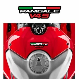 Calcomanía de carenado frontal 2D para depósito de combustible Ducati Panigale V4S