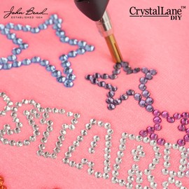 Crystal Lane DIY Flat Back Hotfix Rhinestones, ss16 (4mm), Amethyst 1440pcs