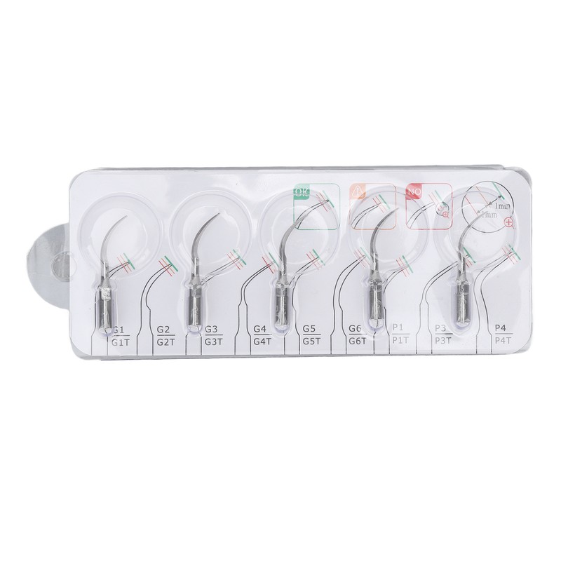 5pcs P1 Dental Clean Machine Tip Stainless Steel Heat Resistance