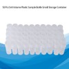 Plastic Sample Bottles 50pcs 5ml Small Clear Bottle Transparent Travel