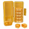 Codcaw Weekly Pill Organizer 2 Times a Day, Moisture-Proof, Detachable
