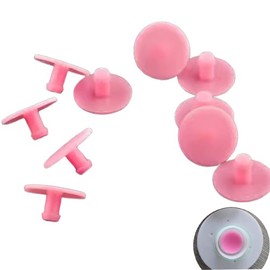 DraCra 10 Pack Vacuum Storage Bags Valve Sealing Plug Pad Silicone Cover Non-Leaking Cap for Compression Space Saver Bag Airtight Shrink Sealer Bags Repair