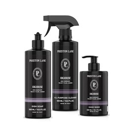 Preston Lane Kitchen Set, Hand Wash, Dish Soap & All Purpose Cleaner Bundle, Highrise