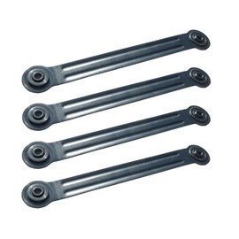 Patio Glider Replacement Bearing Bracket Rocker Arm Hardware Repair Kit for Outdoor and Indoor Furniture Adirondack Chair - 10" Length, 8 5/8" Hole to Hole - 4 Pack