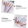 BIUDECO 2pcs Women Eyeshadow Brush Versatile Makeup Tool for Deep