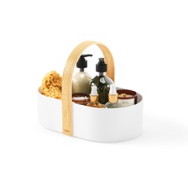 umbra ベルウッド キャディー ホワイト/ナチュラル キッチン 収納 ラック