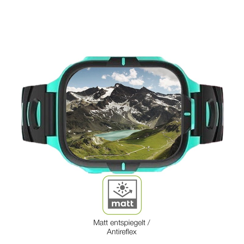 dipos FLEX 2x Schutzfolie matt passend für Elejafe Smartwatch Kinder,