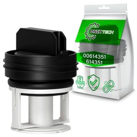 Washing Machine Filter with the Original Code 00614351 614351 for Bosch for Siemens iQ100 iQ300 iQ500 iQ700 varioPerect Maxx Classixx Avantixx - Warranty 5 Years - ONIX TECH
