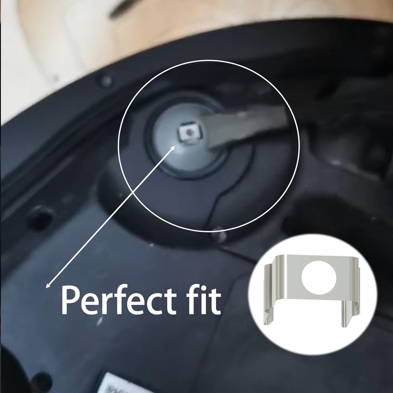 4PCS Replacement Metal Mount Clips Compatible with Shark IQ and