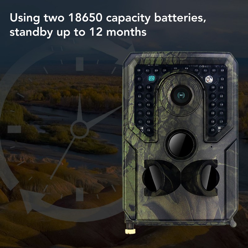 Trail Camera Infrared Night Vision 16MP Photo 1080P Video Motion
