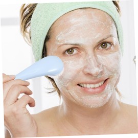 IWOWHERO 5Pcs Supple Facial Cleansing Brushes Soft Facial Pore Scrubbers for Gentle Exfoliation and Makeup Removal Easy to Clean Compact Design for Travel and Daily Use