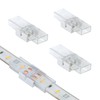Armacost Lighting 560825 White LED Tape Light Connector