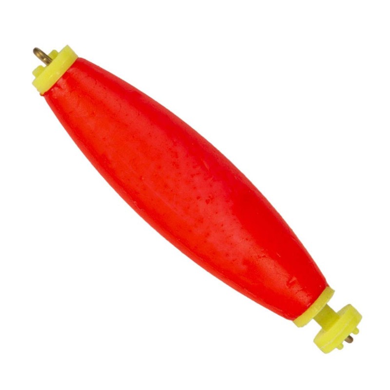 ANCLLO 10pcs Red Fishing Foam Float Classic Fishing Bobbers