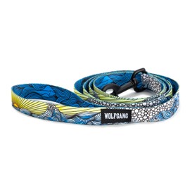 Wolfgang Premium Leash for Small Medium Large Dogs, Made in USA, DawnPatrol Print, Large (1 Inch x 6 Feet)
