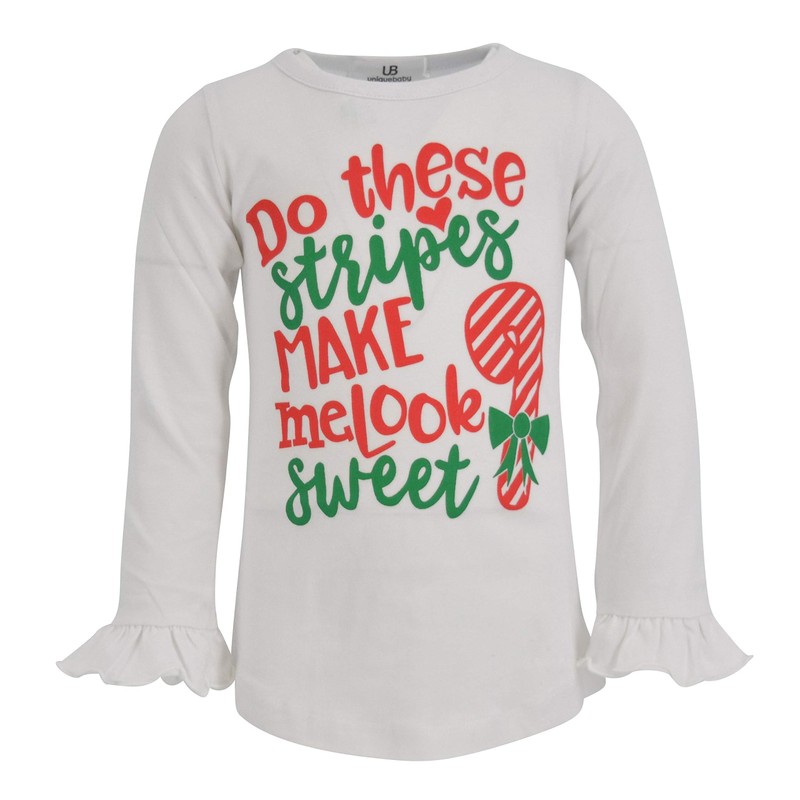 Unique Baby Disfraz de bastón de Caramelo con Diadema, Rojo