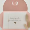 Bridesmaid Questions Card with Bracelet & Heart Envelope (Pink)