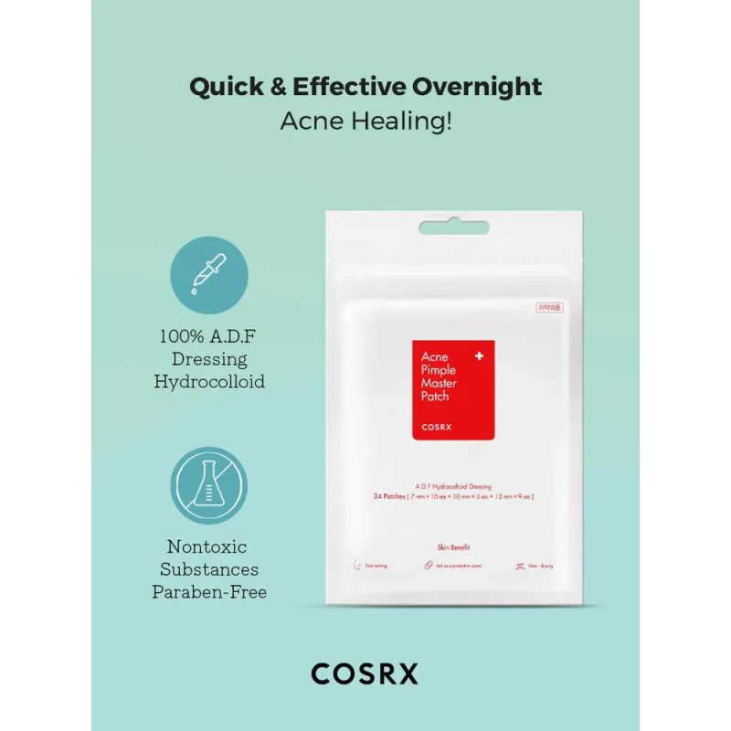 Parche Maestro Cosrx Ajuste Anti Acné 24pz Normal Día/noche