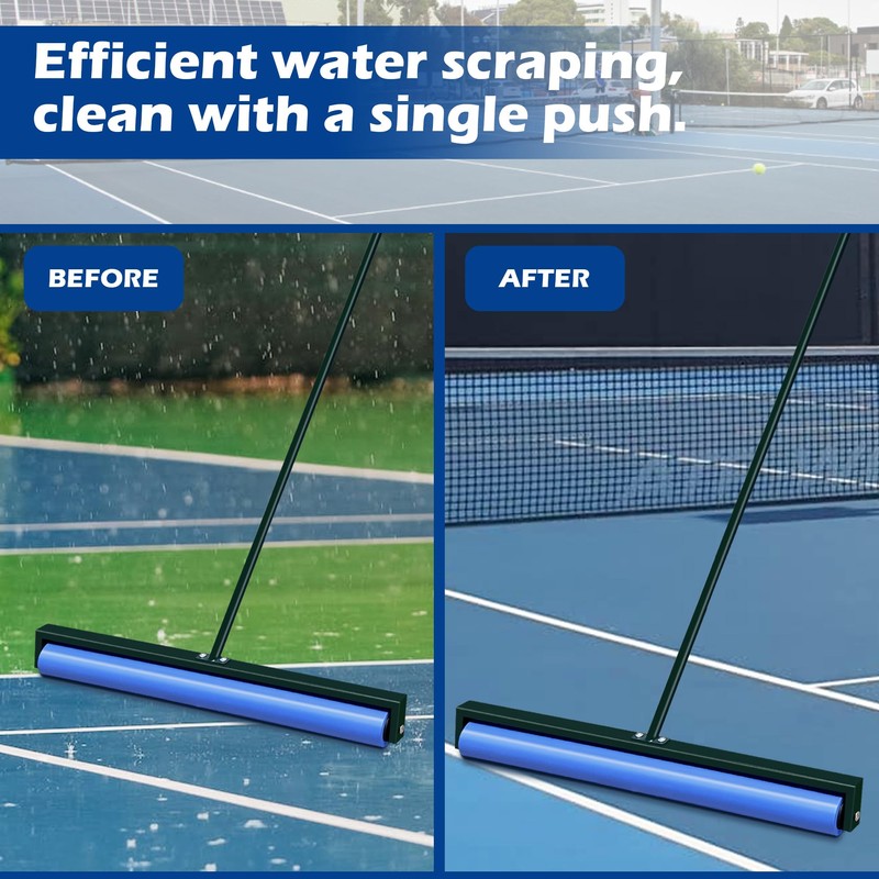 Tennis Court Squeegee, Lightweight Quick Clearing Tools for Tennis Basketball