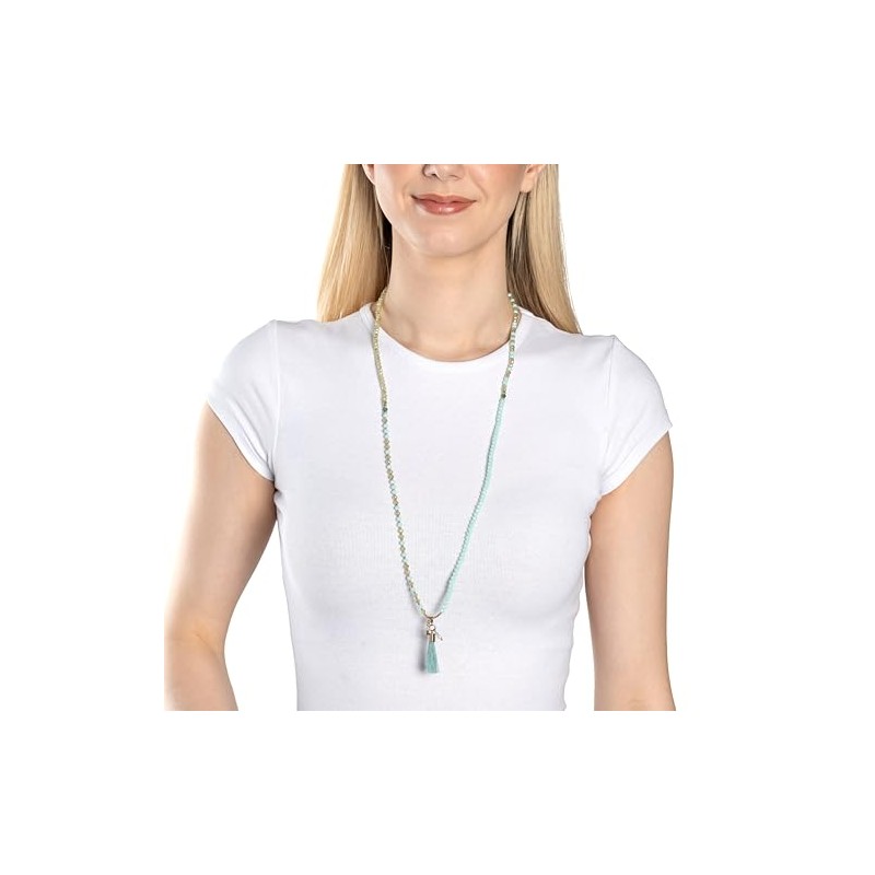 JEWELS BY LEONARDO Halskette Donna • lange Endlos-Kette aus goldfarbenem