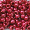 RED Pearl Pearlized Crow Beads Pony Beads