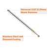 sourcing map 5pcs 325-400 Grits Diamond Grinding Bit 1.8mm Ball